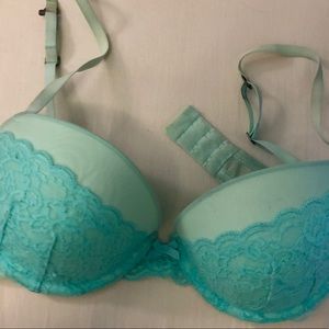 Golly Hicks Turquoise Lace Bra